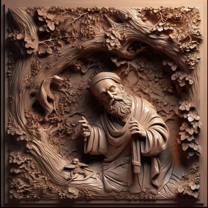 نموذج ثلاثي الأبعاد لآلة CNC 3D Art 